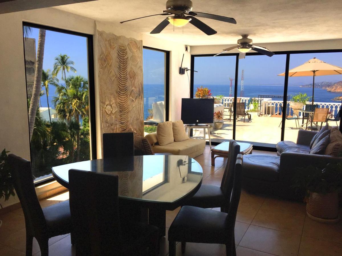 Villa Penthouse VLM Gran Terraza 200 metros vista inmejorable piscina gigante Acapulco Esterno foto