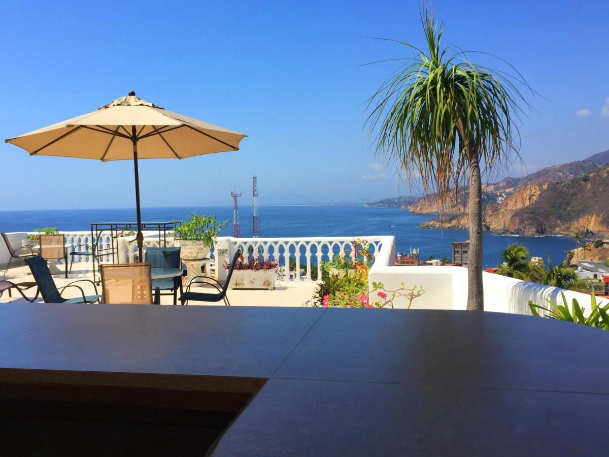 Villa Penthouse VLM Gran Terraza 200 metros vista inmejorable piscina gigante Acapulco Esterno foto