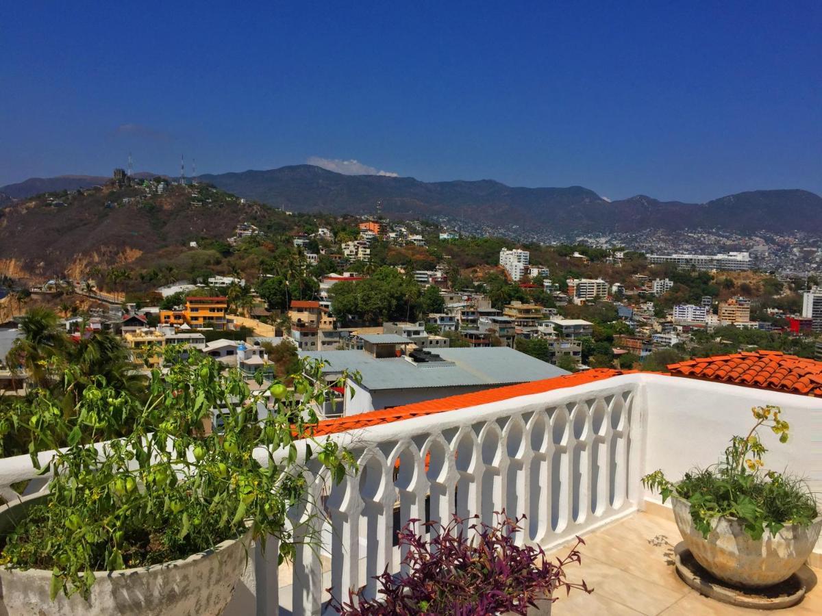 Villa Penthouse VLM Gran Terraza 200 metros vista inmejorable piscina gigante Acapulco Esterno foto