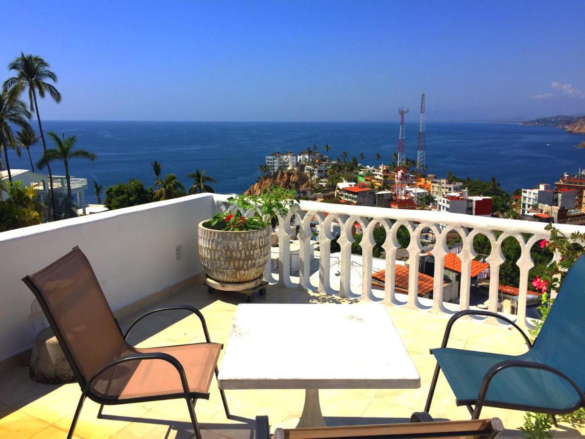 Villa Penthouse VLM Gran Terraza 200 metros vista inmejorable piscina gigante Acapulco Esterno foto