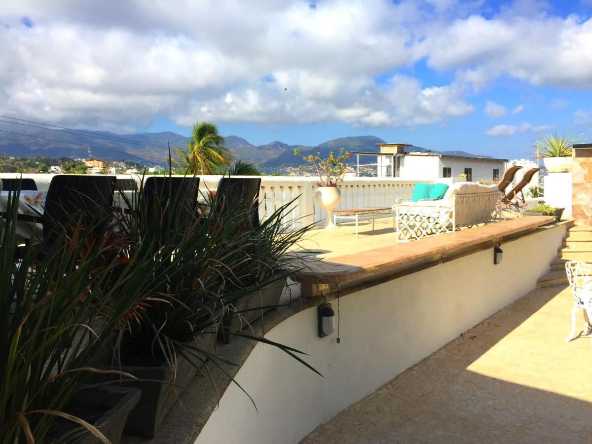 Villa Penthouse VLM Gran Terraza 200 metros vista inmejorable piscina gigante Acapulco Esterno foto